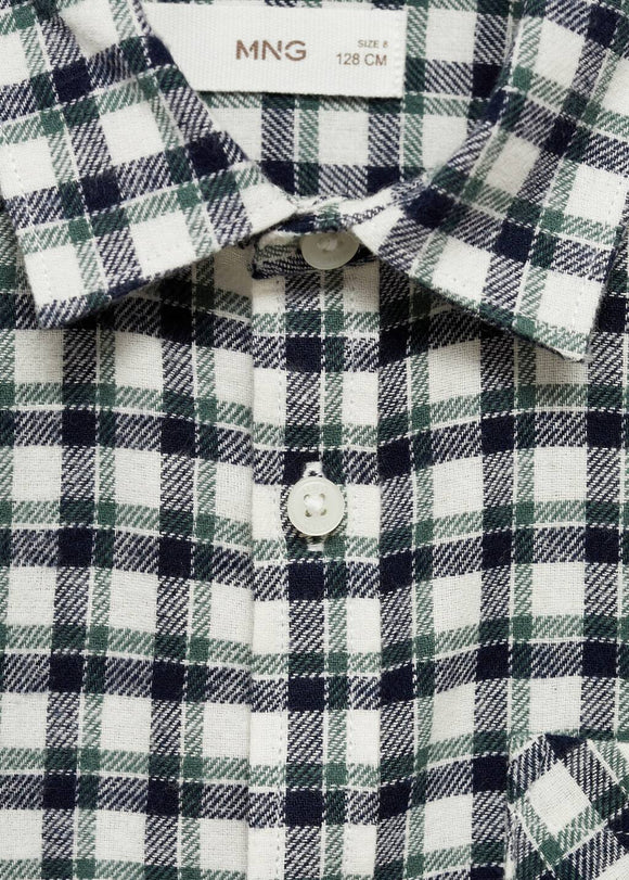 MANGO MAKALU 77077651-05 MANGO KIDS BOY SHIRT LONG SLEEVE