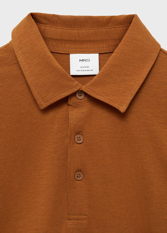 MANGO POLOSLUB-H 77087656-30 MANGO MAN POLO SHIRT