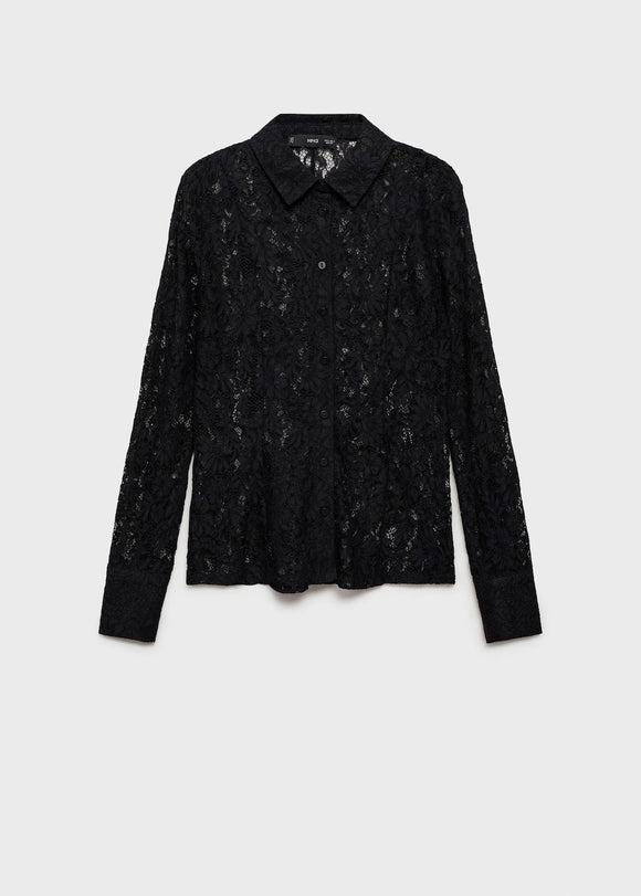 MANGO XLENIT 77099062-99 MANGO WOMEN SHIRT LONG SLEEVE