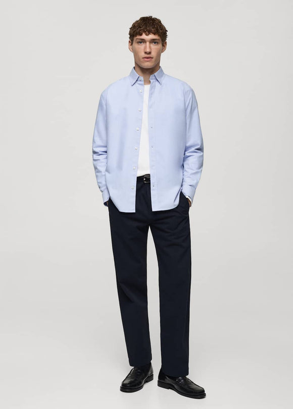 MANGO OXFORD 87000605-50 MANGO MAN SHIRT LONG SLEEVE
