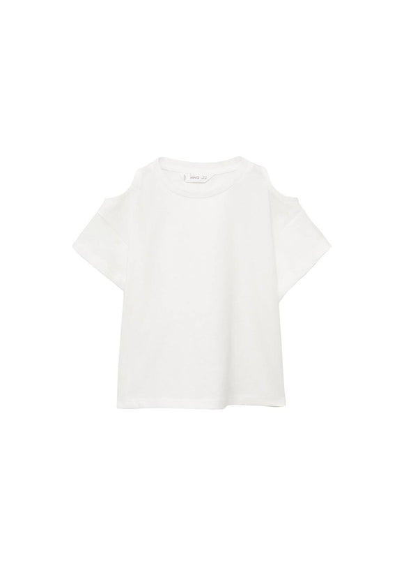 MANGO CUTOUTL 87006354-02 MANGO KIDS GIRL T-SHIRT SHORT SLEEVE