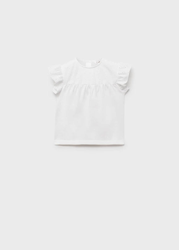 MANGO ANITA 87006358-02 MANGO KIDS BABY GIRL T-SHIRT SHORT SLEEVE