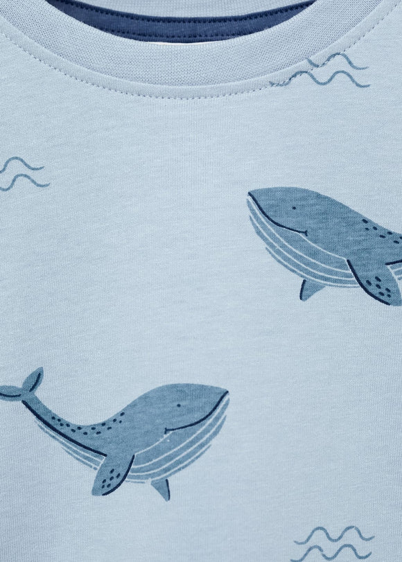 MANGO WHALE 87006731-52 MANGO KIDS BABY BOY PIJAMAS