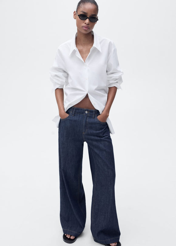 MANGO LIA 87007182-TS MANGO WOMEN DENIM JEANS
