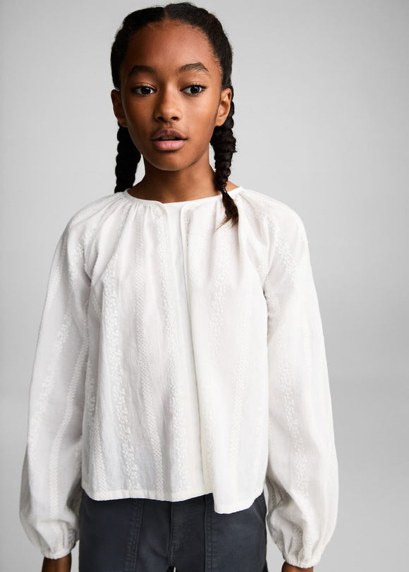MANGO INMA 87013647-01 MANGO KIDS GIRL BLOUSE