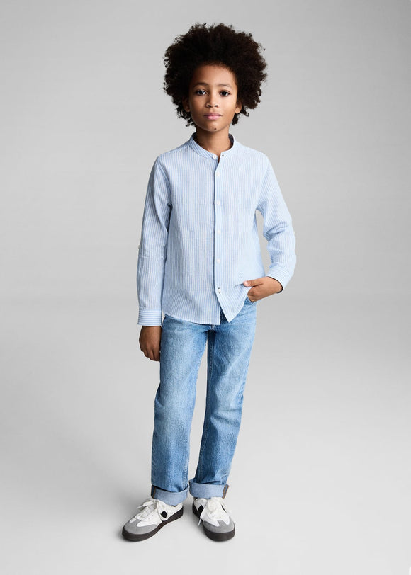 MANGO FORM 87014404-52 MANGO KIDS BOY SHIRT LONG SLEEVE