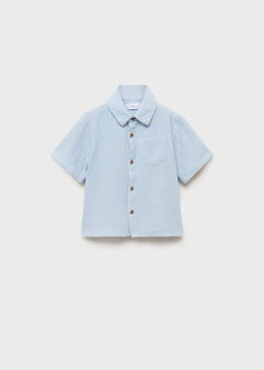 MANGO ADRIA 87015944-52 MANGO KIDS BABY BOY SHIRT SHORT SLEEVE