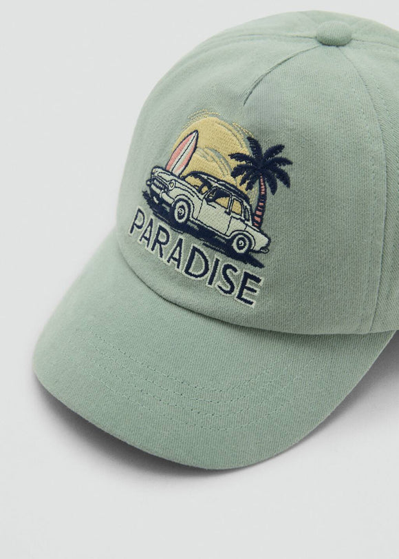 MANGO PARADISE 87015976-45 MANGO KIDS BOY CAP