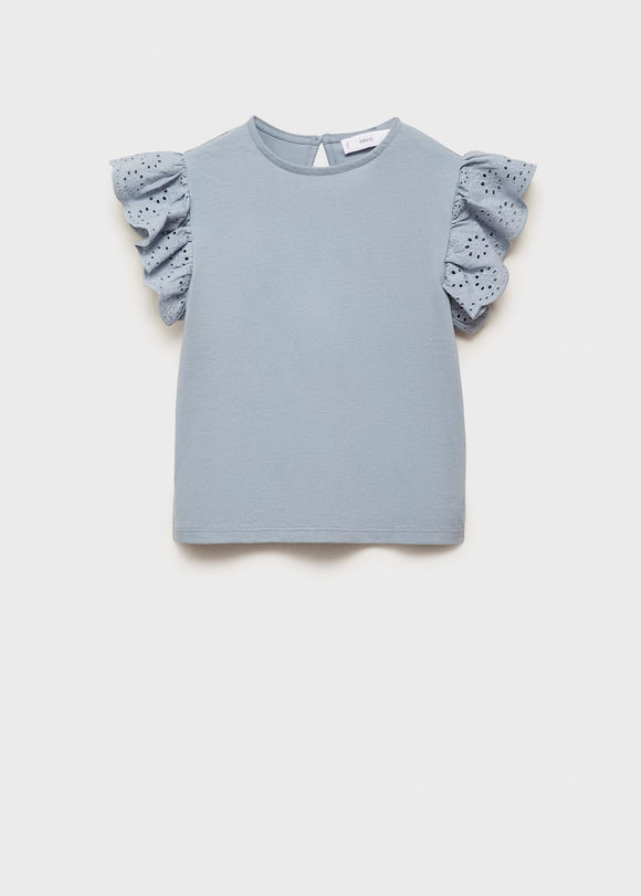 MANGO COTTA 87016356-50 MANGO KIDS GIRL T-SHIRT SHORT SLEEVE