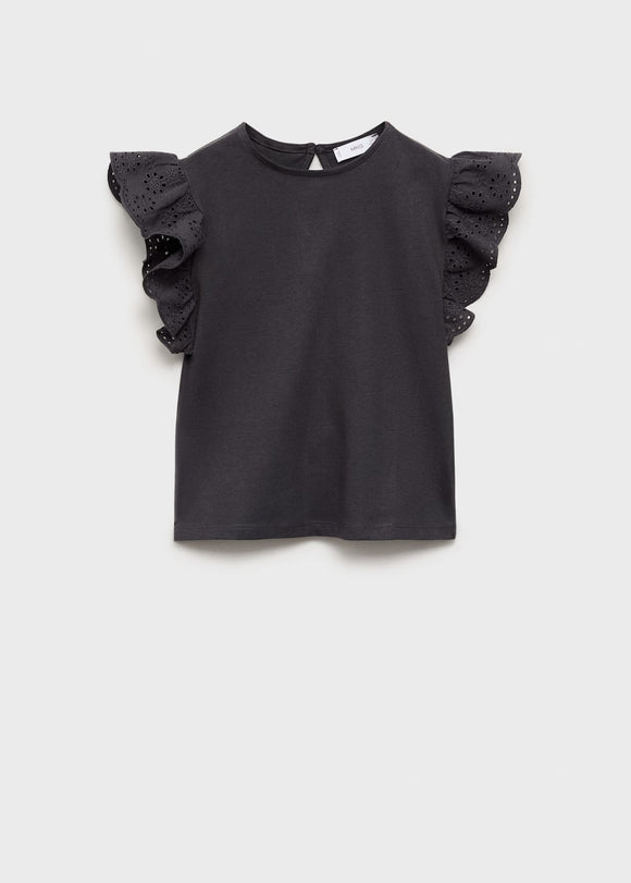 MANGO COTTA 87016356-95 MANGO KIDS GIRL T-SHIRT SHORT SLEEVE