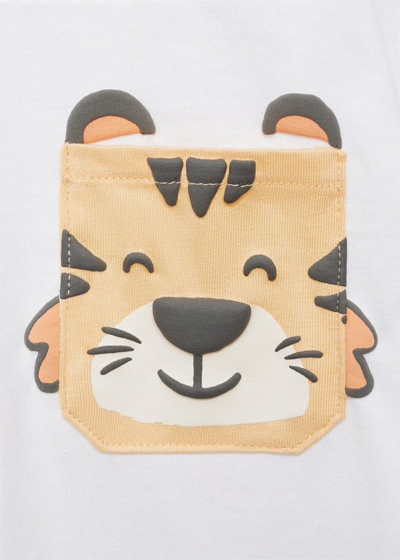 MANGO BOLSI 87018279-02 MANGO KIDS BABY BOY T-SHIRT SHORT SLEEVE