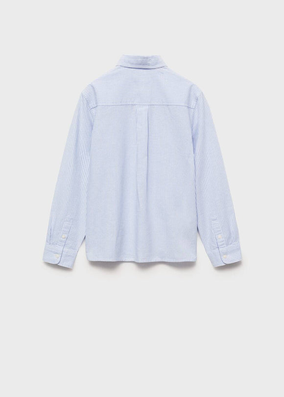 MANGO OXFORDR 87020432-50 MANGO KIDS BOY SHIRT SHORT SLEEVE