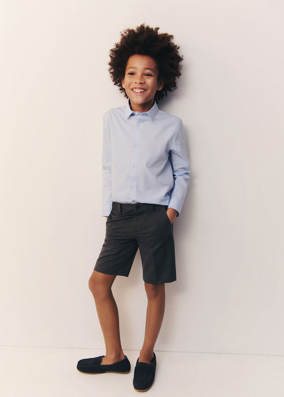 MANGO CARLOS 87023634-50 MANGO KIDS BOY SHIRT LONG SLEEVE