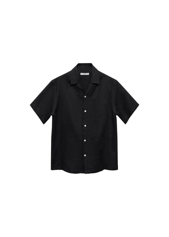 MANGO NIKOS1 87025953-99 MANGO MAN SHIRT SHORT SLEEVE