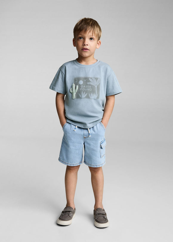 MANGO OASIS 87025965-52 MANGO KIDS BABY BOY T-SHIRT SHORT SLEEVE