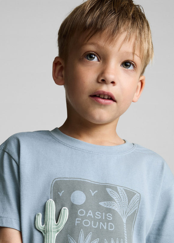 MANGO OASIS 87025965-52 MANGO KIDS BABY BOY T-SHIRT SHORT SLEEVE