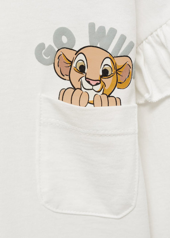 MANGO WILD 87030615-02 MANGO KIDS BABY GIRL T-SHIRT LONG SLEEVE