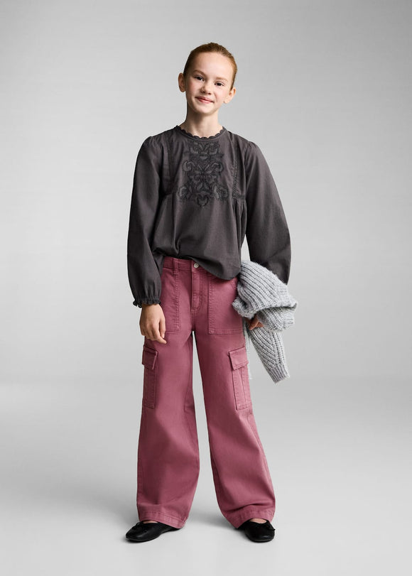 MANGO OLIVIA 87030624-76 MANGO KIDS GIRL JEANS