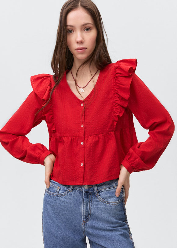 MANGO VALENTIN 87033281-70 MANGO KIDS GIRL BLOUSE