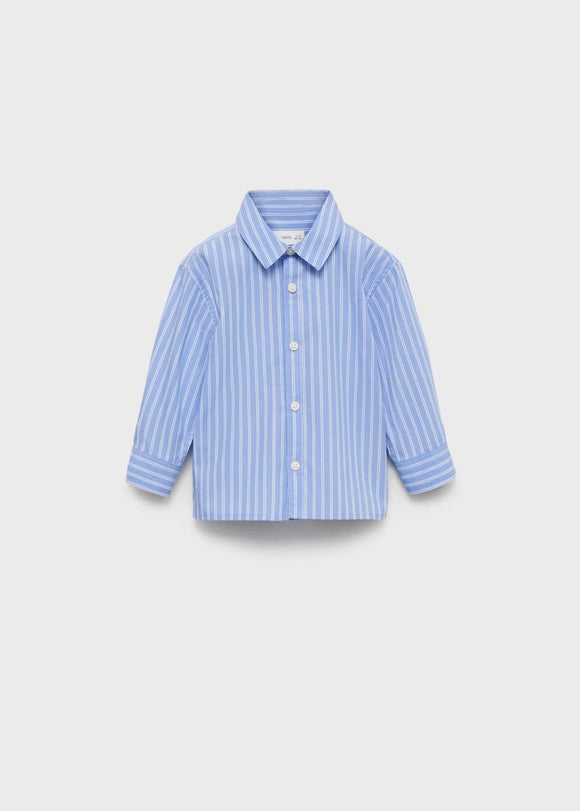 MANGO CARLOSB 87034792-50 MANGO KIDS BABY BOY SHIRT LONG SLEEVE