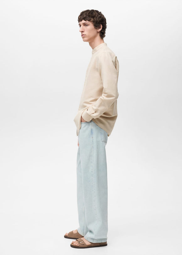 MANGO CHENNAI 87035934-07 MANGO MAN SHIRT LONG SLEEVE