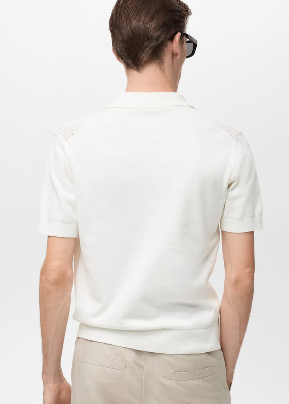 MANGO CANARIO 87037899-05 MANGO MAN POLO SHIRT