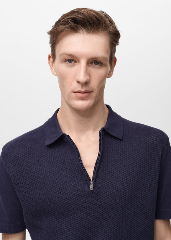 MANGO CANARIO 87037899-56 MANGO MAN POLO SHIRT