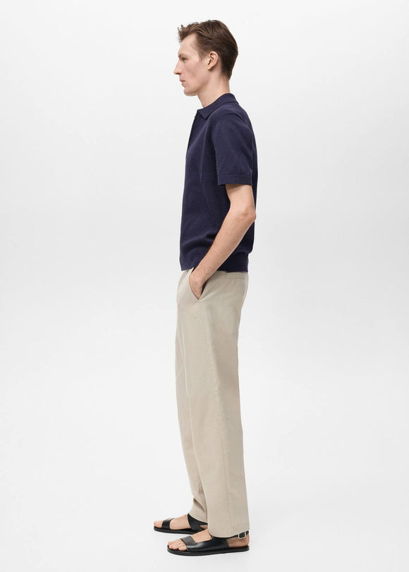 MANGO CANARIO 87037899-56 MANGO MAN POLO SHIRT