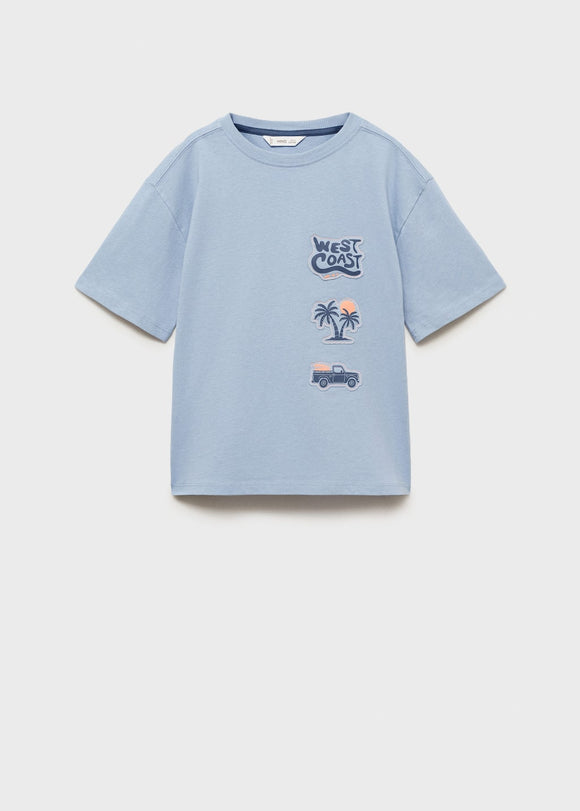 MANGO RUSTIC 87038269-52 MANGO KIDS BOY T-SHIRT SHORT SLEEVE