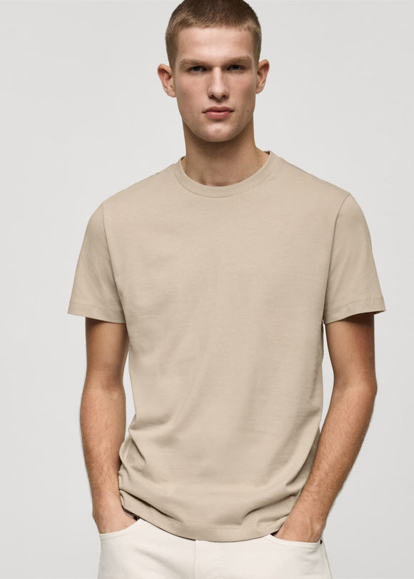MANGO CHERLO 87040598-05 MANGO MAN T-SHIRT SHORT SLEEVE