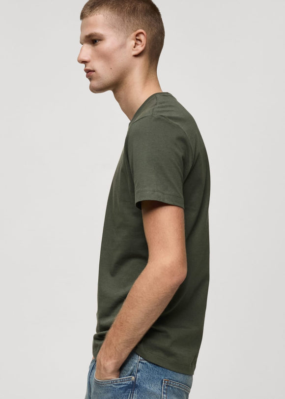 MANGO CHERLO 87040598-38 MANGO MAN T-SHIRT SHORT SLEEVE