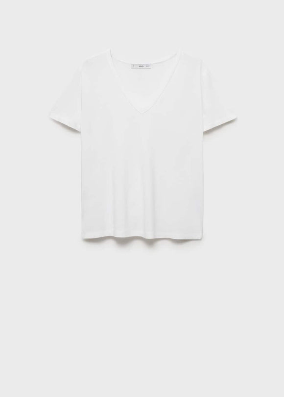 MANGO VISPI 87044080-01 MANGO WOMEN T-SHIRT SHORT SLEEVE