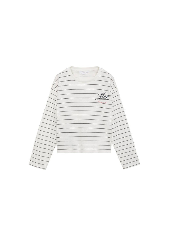 MANGO MER 87044799-02 MANGO KIDS GIRL T-SHIRT LONG SLEEVE