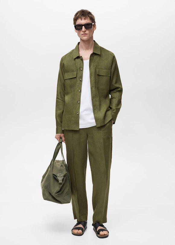 MANGO UMBRIA 87045933-43 MANGO MAN SHIRT LONG SLEEVE