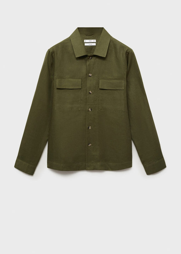 MANGO UMBRIA 87045933-43 MANGO MAN SHIRT LONG SLEEVE