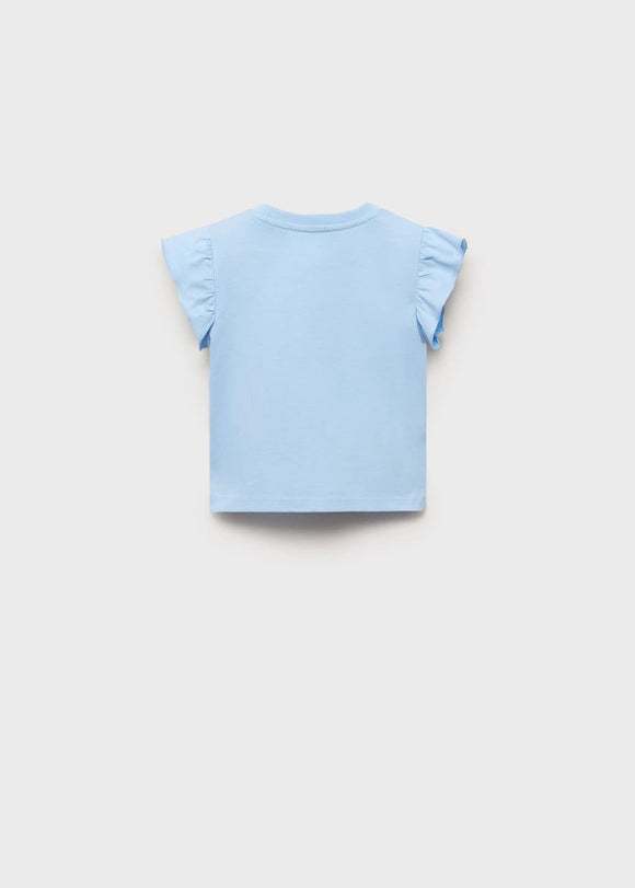 MANGO STAR 87045959-50 MANGO KIDS BABY GIRL T-SHIRT SHORT SLEEVE