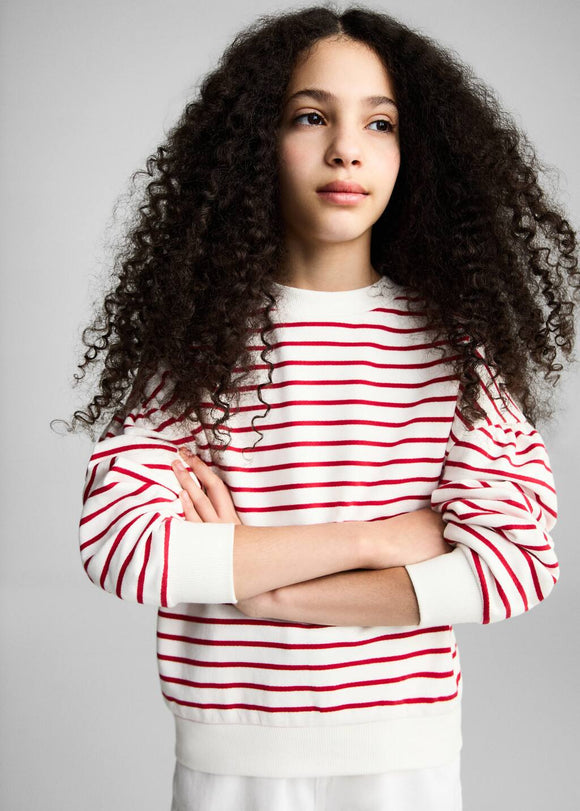 MANGO ROUGE 87046346-70 MANGO KIDS GIRL SWEATSHIRT