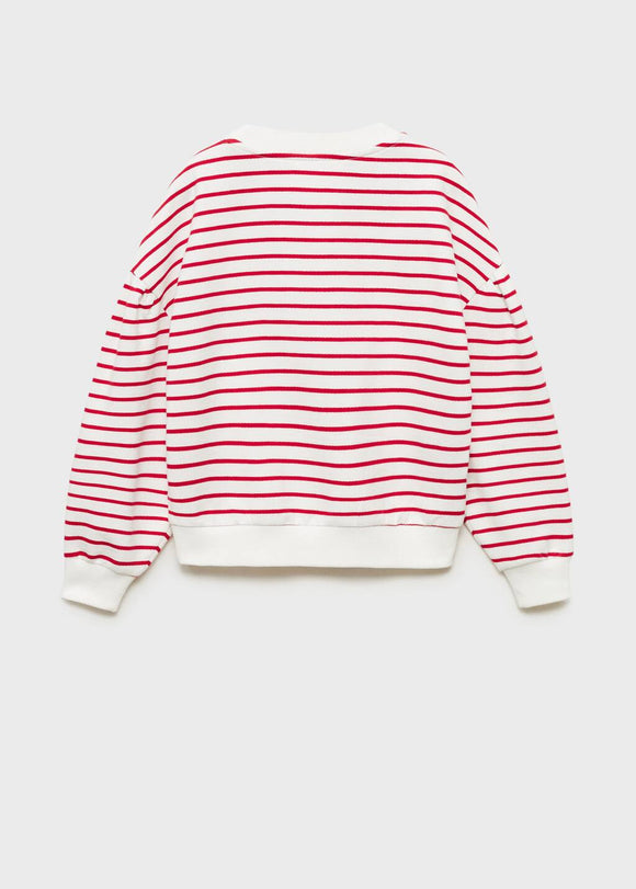 MANGO ROUGE 87046346-70 MANGO KIDS GIRL SWEATSHIRT