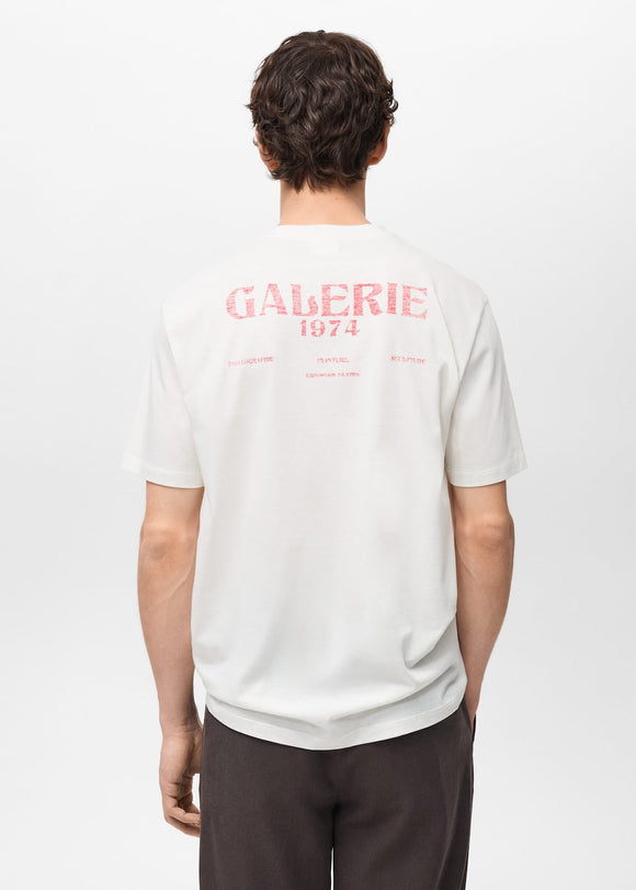 MANGO EXPO 87047903-01 MANGO MAN T-SHIRT SHORT SLEEVE