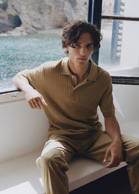 MANGO OPENP 87049218-08 MANGO MAN POLO SHIRT