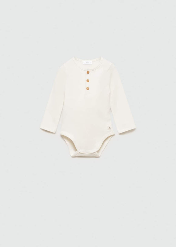 MANGO AVIGNON 87050449-02 MANGO KIDS NEW BORN BABY ONE PIECE