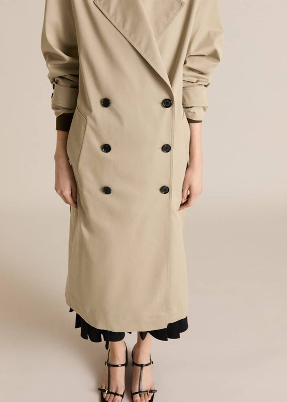 MANGO ANGELA 87054076-37 MANGO WOMEN TRENCH COAT