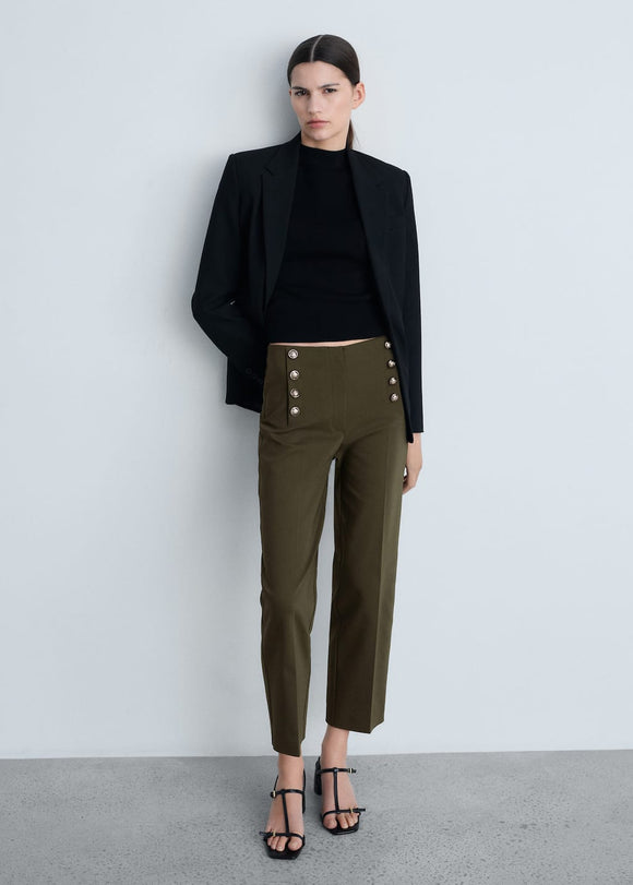 MANGO BOTONES 87054801-37 MANGO WOMEN TROUSER