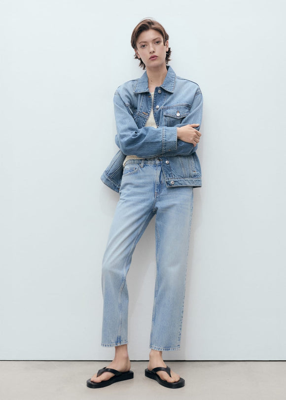 MANGO BLANCA 87056369-TM MANGO WOMEN DENIM JEANS