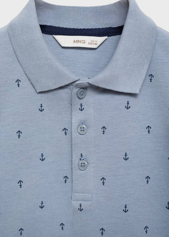 MANGO JAVIERP8 87056709-52 MANGO KIDS BOY POLO SHIRT