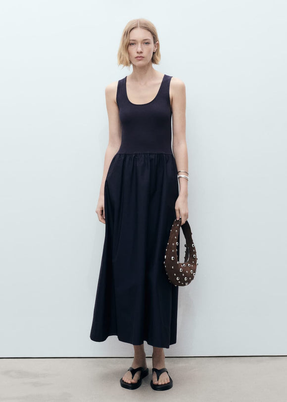 MANGO VALVI 87057187-56 MANGO WOMEN DRESS FULL LENGTH
