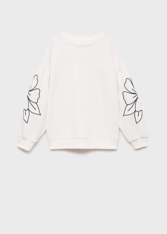 MANGO PETUNIA 87063643-02 MANGO KIDS GIRL SWEATSHIRT