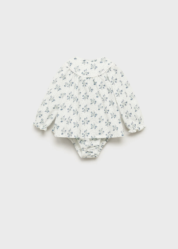 MANGO TANGO 87064415-02 MANGO KIDS NEW BORN BABY DRESS