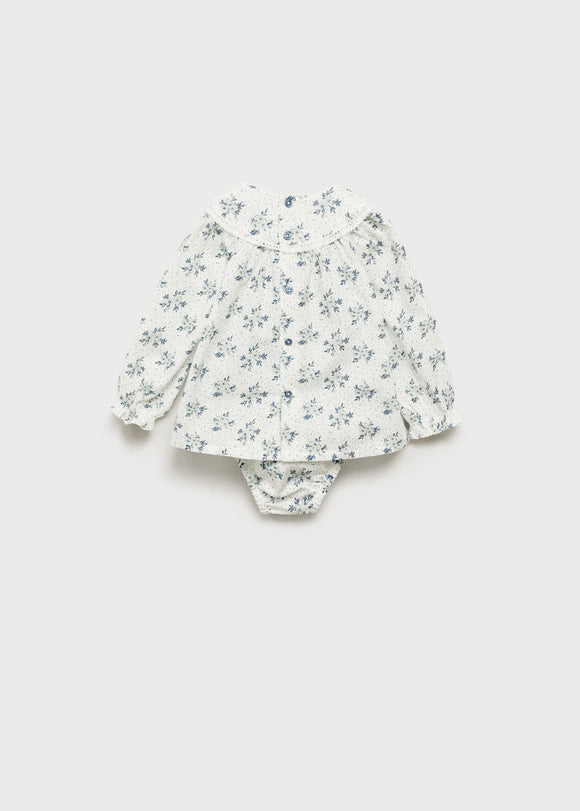 MANGO TANGO 87064415-02 MANGO KIDS NEW BORN BABY DRESS