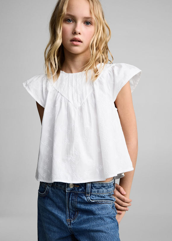 MANGO SAGARO 87065952-01 MANGO KIDS GIRL BLOUSE